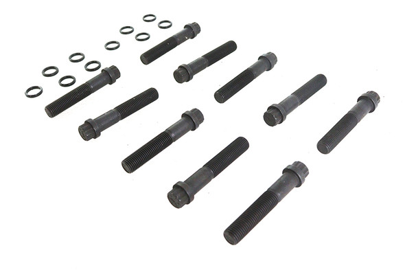 V-Twin - 8618-20 - Cylinder Head Bolt Set 12 Point Black