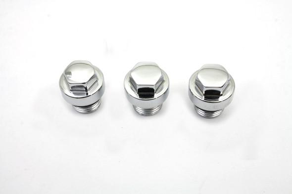 V-Twin - 8707-6 - Oil Screen Relief and Check Valve Plugs