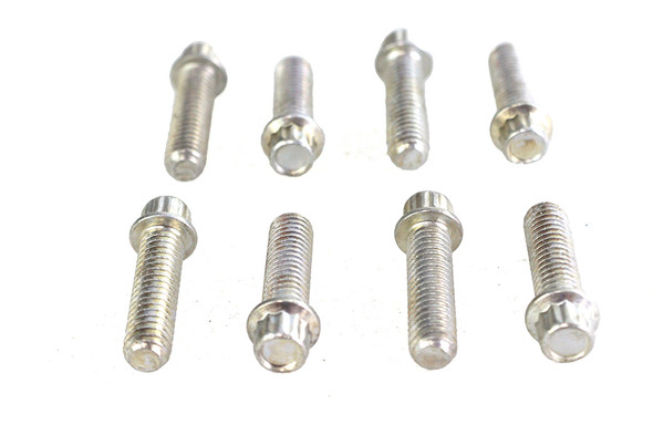 V-Twin - 8712-8 - Tappet Block Screw Kit 1/4 inch X 24 Thread Cadmium