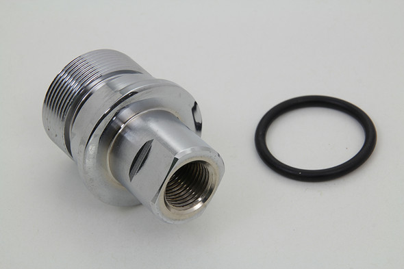 V-Twin - 8716-1 - Inner Fork Tube Plug Chrome