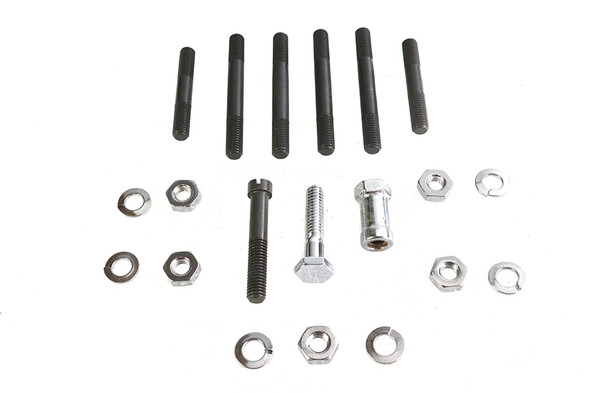 V-Twin - 8740-19 - Oil Pump Mount Hex Kit Chrome