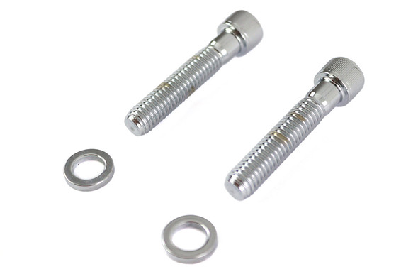 V-Twin - 8784-4 - Sprocket Cover Allen Screw Chrome