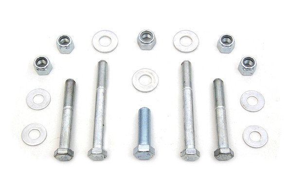 V-Twin - 8807-17Z - Motor Mount Bolt Zinc Plated - Fits 1970-1984 Harley-Davidson FL, 1971-1984 FX