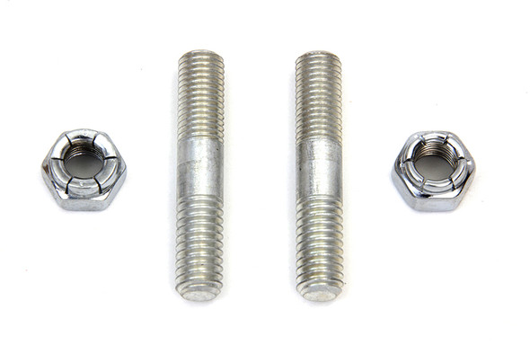 V-Twin - 8813-4 - Fork Slider Bottom Stud and Nut