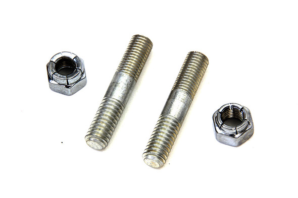 V-Twin - 8813-4 - Fork Slider Bottom Stud and Nut