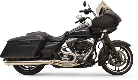 Bassani Exhaust Bassani - Long Road Rage III 2-into-1 Exhaust Sytem - fits '95-'16 FLHT/FLHR/FLHX/FLTR 