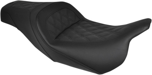 Saddlemen - Slim Motorcycle Seat fits '08-'23 Harley Touring Models (Except '23 FLHXSE/​FLTRXSE)