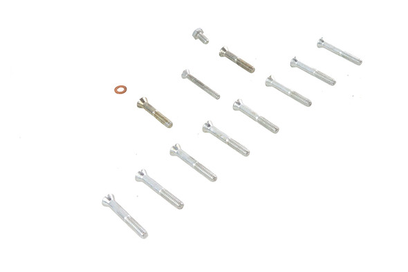 V-Twin - 8893-12 - Stock Primary Screw Kit Cadmium V-Twin - 8893-12 - Stock Primary Screw Kit Cadmium