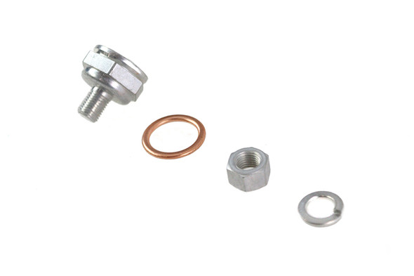 V-Twin - 8902-4 - Linkert Carburetor Bowl Cadmium Lock Nut