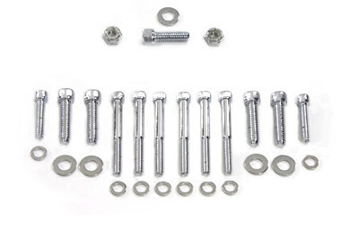 V-Twin - 8909-13T - Transmission Side Cover Allen Screw - Fits 1991-2005 Harley-Davidson FXD, 1987-2006 FLST, 1998 FLHR, 1987-2006 FXST