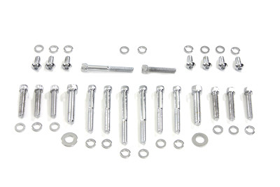 V-Twin - 8919-19T - Primary Cover Allen Screw Kit - Fits 1991-2005 Harley-Davidson FXD, 1989-2006 FLST, FXST