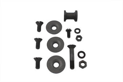 V-Twin - 9669-9T - Tool Box Parkerized Mounting Kit - Fits 1936-1940 Harley-Davidson EL, 1941-1961 FL