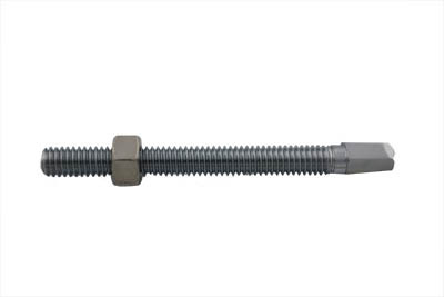 V-Twin - 9739-2T - Chrome Front Brake Cable Adjuster Screw - Fits 1949-1950 Harley-Davidson G, 1941-1952 WL, 1941-1948 UL, FL
