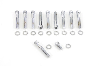V-Twin - 9749-11T - Primary Cover Screw Kit Allen Type - Fits 1986-1990 Harley-Davidson XL