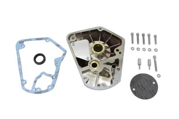 V-Twin - 10-0040 - Chrome Nose Cone Cam Cover