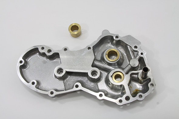 V-Twin - 10-0068 - 4-Fin Panhead Cam Cover Cast