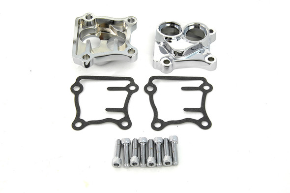 V-Twin - 10-0811 - Tappet Cover Kit Chrome