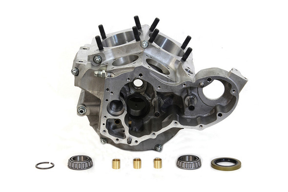 V-Twin - 10-0969 - OHO Bare Engine Case Set - Fits 1963-1964 Harley-Davidson FL
