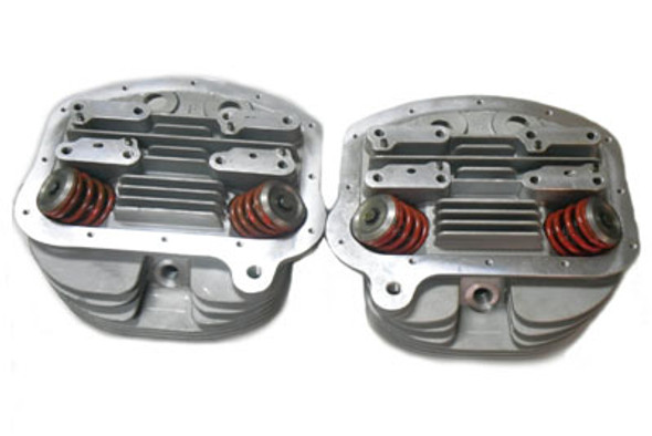 V-Twin - 10-1139 - Panhead Cylinder Heads 3-5/8 inch Big Bore