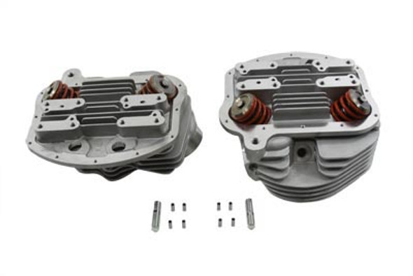 V-Twin - 10-1175 - Panhead Cylinder Heads with Valves