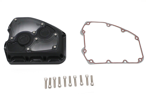 V-Twin - 10-1333 - TC-88 Clarity Cam Cover Kit Black