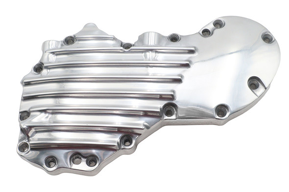 V-Twin - 10-1645 - 8-Finned Knucklehead Cam Cover Polished