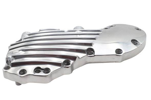 V-Twin - 10-1645 - 8-Finned Knucklehead Cam Cover Polished