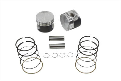 V-Twin - 11-0243 - Replica 883cc Piston Kit .010 Oversize