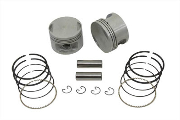 V-Twin - 11-0246 - Replica 1100cc Piston Set Standard
