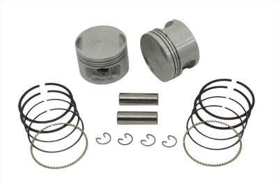 V-Twin - 11-0248 - Replica 1100cc Piston Set .010 Oversize