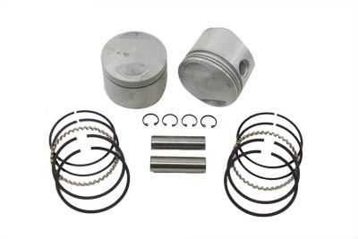 V-Twin - 11-0320 - 80 inch Overhead Valve Piston Set .030 Oversize