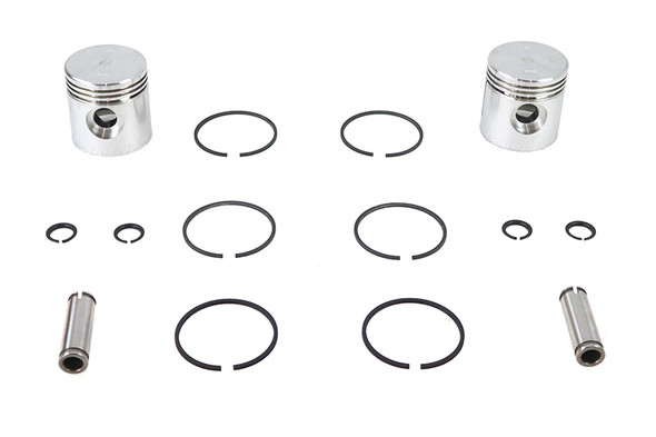 V-Twin - 11-0401 - 45 inch WL/G Piston Kit .010 inch Oversize
