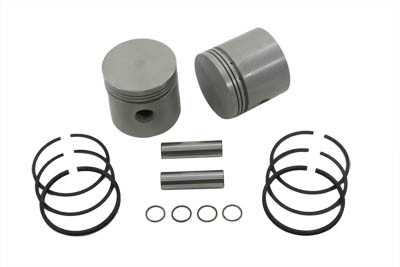 V-Twin - 11-0411 - 3-7/16 inch Piston Set .030 Oversize