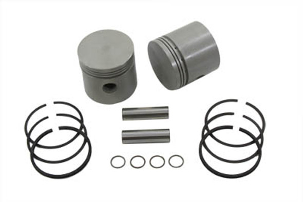 V-Twin - 11-0413 - 3-7/16 inch Piston Set .050 Oversize