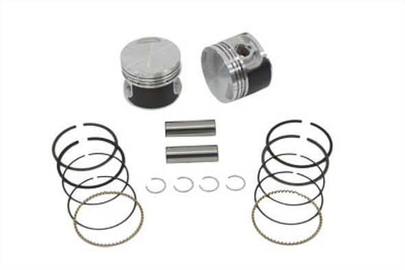 V-Twin - 11-0440 - Replica 883cc Piston Set .040 Oversize
