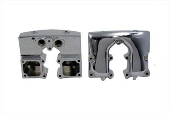 V-Twin - 11-0577 - Rocker Box Assembly Chrome Finish