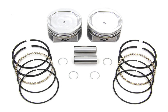 V-Twin - 11-0852 - 883cc to 1200 cc Conversion Piston Set Standard 3.498 inch