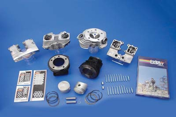 V-Twin - 11-0862 - Polished Shovelhead Top End Kit
