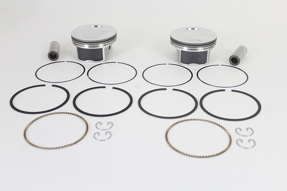 V-Twin - 11-0889 - 103 inch Twin Cam Piston Kit