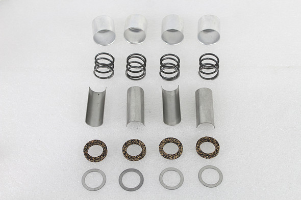 V-Twin - 11-0899 - 1936 Pushrod Cover Clip Kit Stainless Steel