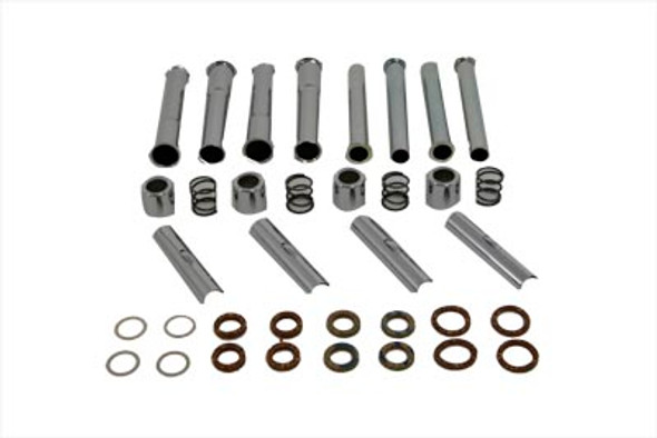 V-Twin - 11-0906 - Stroker Pushrod Cover Kit V-Twin - 11-0906 - Stroker Pushrod Cover Kit