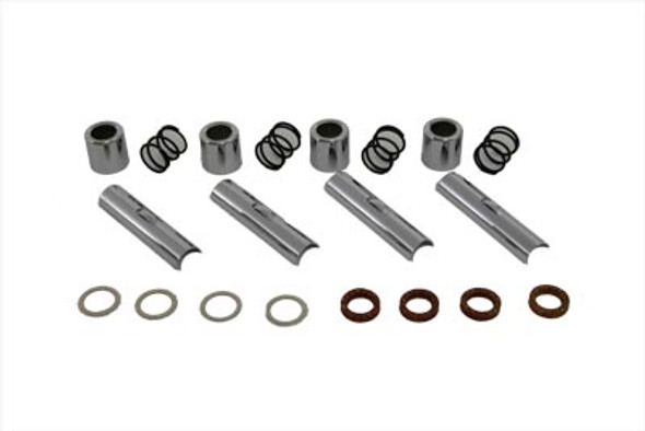 V-Twin - 11-0929 - Pushrod Cover Cup and Clip Kit