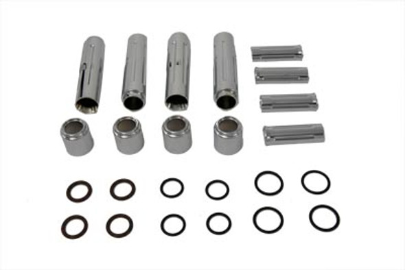 V-Twin - 11-0943 - Pushrod Cover Set