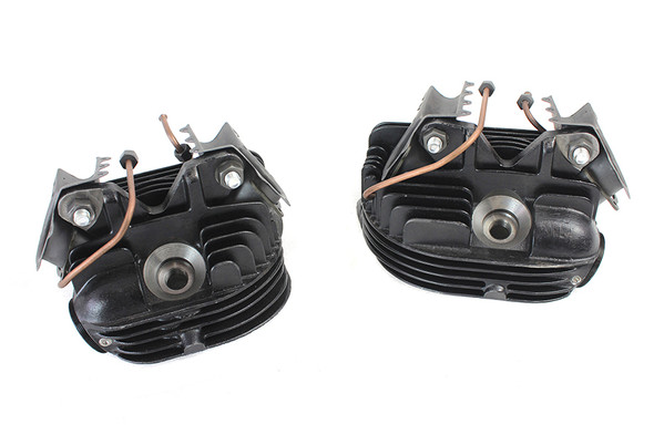 V-Twin - 11-1204 - Knucklehead Cylinder Head Set Bare