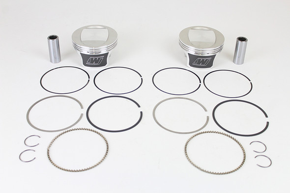 V-Twin - 11-1308 - Wiseco Tracker Series Piston Set .020 Oversize