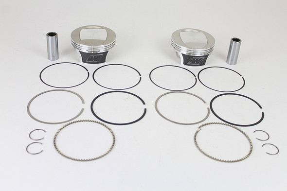 V-Twin - 11-1314 - Wiseco Tracker Series Piston Set .020 Oversize