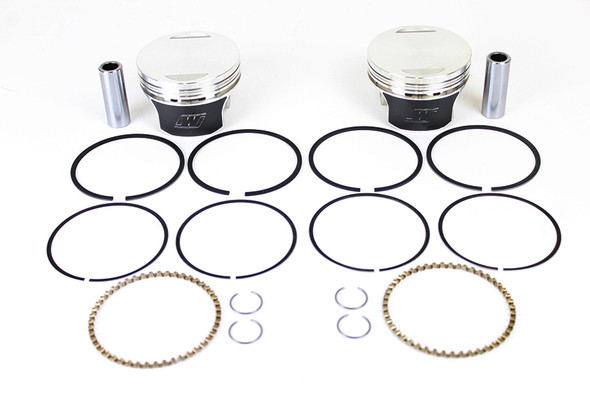 V-Twin - 11-1316 - Wiseco Tracker Series Piston Set .010 Oversize