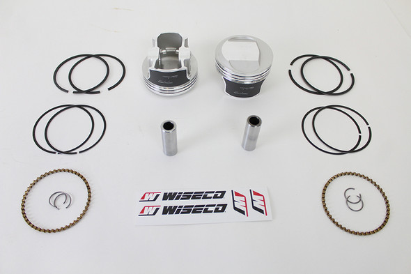 V-Twin - 11-1322 - Wiseco Tracker Series Piston Set .030 Oversize