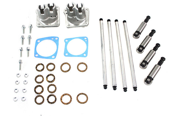 V-Twin - 11-1786 - OE Style Panhead Lifter Base and Tappet Kit - Fits 1948-1952 Harley-Davidson EL, FL