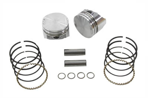 V-Twin - 11-2217 - 80 inch Evolution Flat Piston Set .005